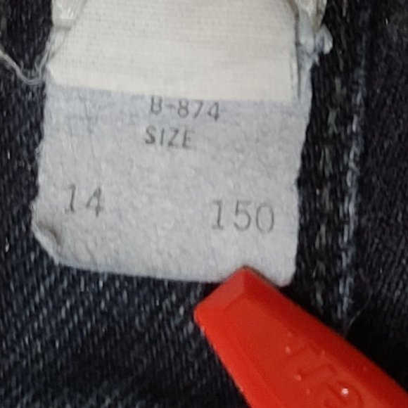 Vtg ST Johns Essentials Sport Women 14 Black Hight Waist MOM Tapered Jeans 32x30 - Picture 12 of 12